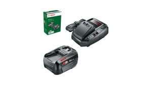Bosch hobby starter set batteria 18 v 6,0 ah con al 1830 cv 1600a00zr8 - dettaglio 1