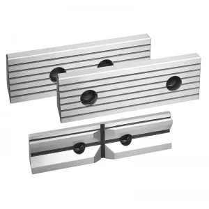 Fervi m011/150gr ganasce rigate di ricambio per morse 150x45 mm - dettaglio 1