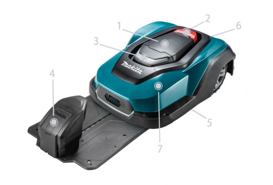 Makita RM350D Robot rasaerba Brushless a batteria - RM350D