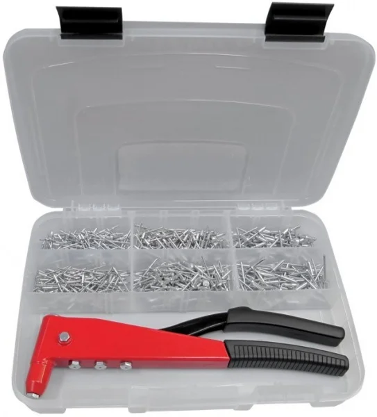 Rivit riv6c kit rivettatrice manuale con rivetti a strappo 550 pz. 4499300 - dettaglio 1