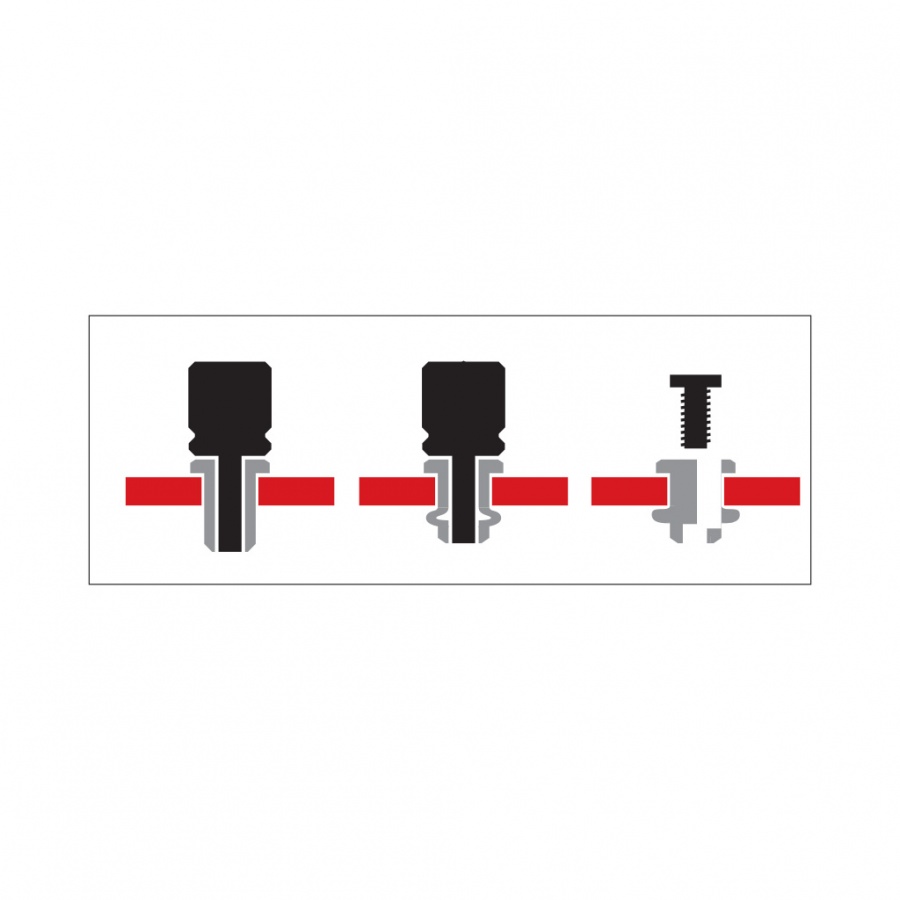 Rivit riv99 rivettatrice manuale per inserti con tiranti m3 - m12 r5833700 - dettaglio 2