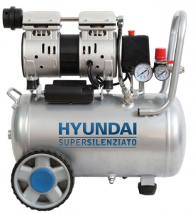 Hyundai 65700 compressore 750 w supersilenziato 24 l - dettaglio 1