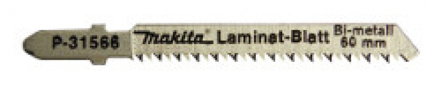 Cf Lame per Seghetti Alternativi Attacco Europeo Makita, Bosch, Aeg, Dewalt, Festo, Hitachi Ideali per Legno Makita art. P-31566 mm. 60 pz. 5