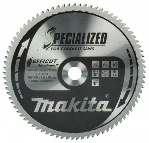 Makita e-13253 efficut lama tct per troncatrici 305x30 mm per alluminio - dettaglio 1