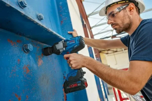 Bosch gds 18v-1600 hc avvitatore ad impulsi 1600 nm biturbo brushless a batteria 18 v - dettaglio 7