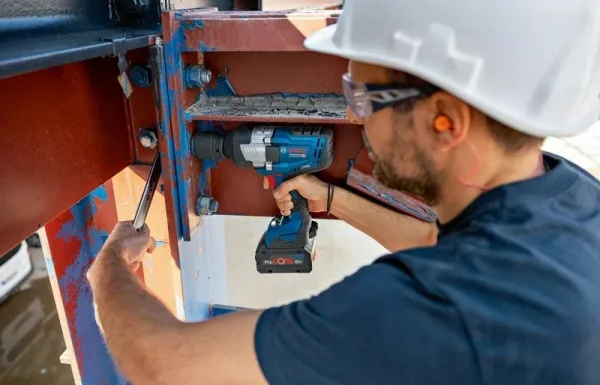 Bosch gds 18v-1600 hc avvitatore ad impulsi 1600 nm biturbo brushless a batteria 18 v - dettaglio 9