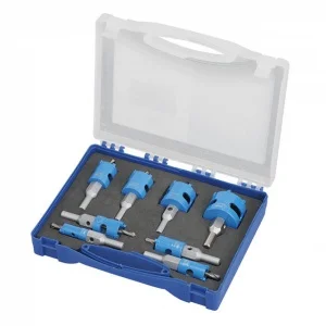 Fervi p076/008s set di seghe a tazza per edilizia 8 pz. - dettaglio 1