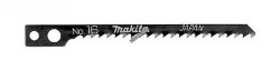 Cf. Lame per Seghetti Alternativi Attacco Makita 2 Fori Adatta per Legno Duro e Dolce, Tagli Curvi Makita art. A-85830 mm. 63 pz. 5