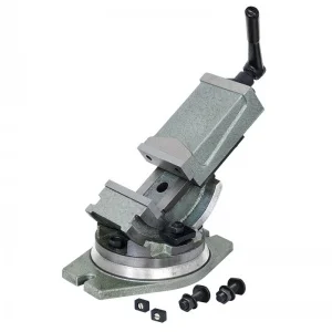 Fervi m530/100 morsa a macchina inclinabile 90 mm con base girevole - dettaglio 1