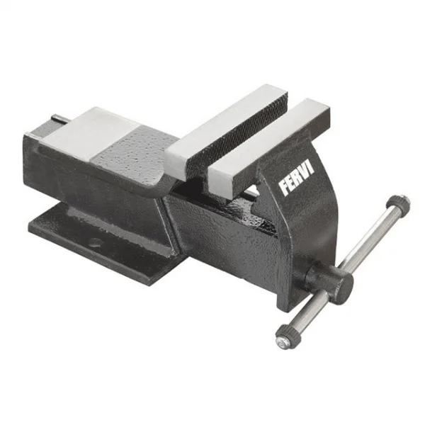 Fervi 0145/125 morsa in acciaio 125 mm con stringitubo - dettaglio 1