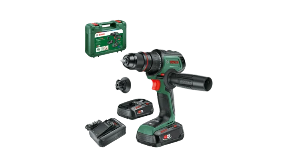 Bosch hobby advanceddrill 18v-80 quicksnap trapano avvitatore brushless 18 v con due batterie 06039e2002 - dettaglio 1