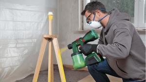 Spruzzatore Vernice Senza Fili Hipoke - Compatibile Con Batterie Dewalt 18V/20V, HVLP, Per Interni/Esterni, Con 4 Ugelli
