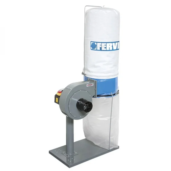 Fervi 0756 aspiratore per trucioli carrellato 750 w - dettaglio 1