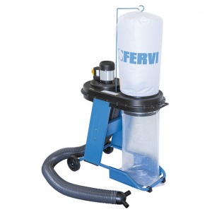 Fervi 0507 aspiratore per trucioli carrellato 550 w - dettaglio 1