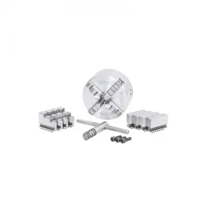 Fervi m076a/125 mandrino di precisione autocentrante per tornio 4+4+4 griffe - dettaglio 1
