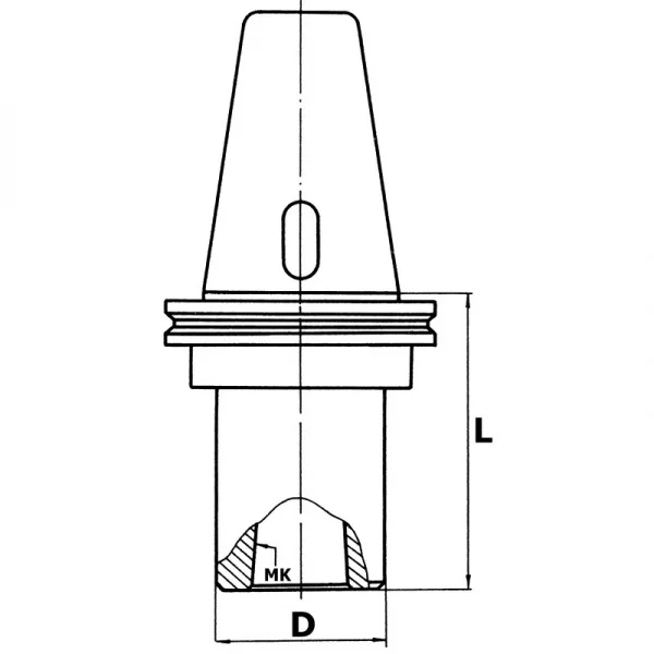 Fervi 1/3B40 Mandrino porta punte DIN 2080 - 1/3B40