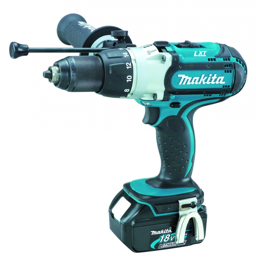 Trapano Avvitatore a Percussione 3 Vel. Makita art. DHP451RMJ 18V 4,0Ah