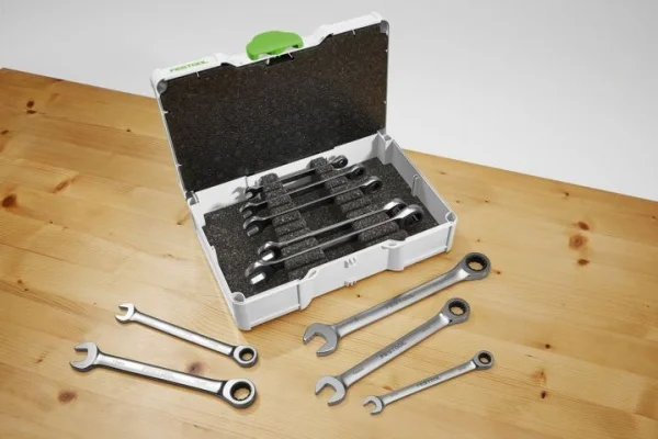 Festool sys3 s 76-rrs-set valigetta con set di chiavi a cricchetto 10 pz. 578117 - dettaglio 3