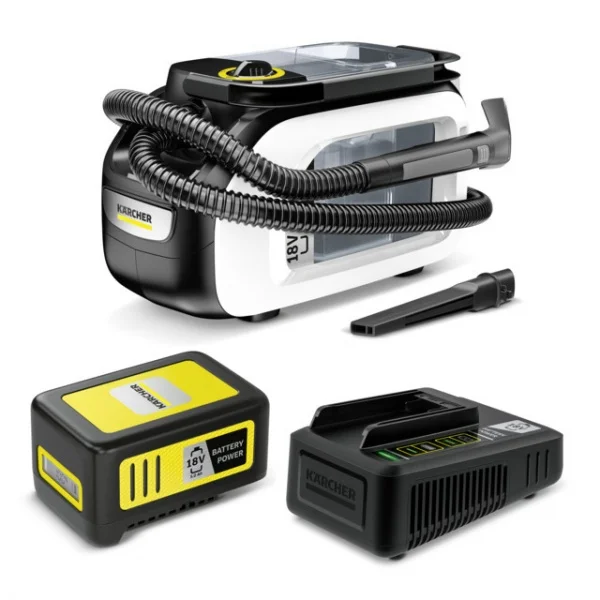 Karcher se 3-18 compact home battery set aspiratore lavamoquette a batteria 18 v 1.081-508.0 - dettaglio 1