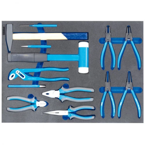 Fervi c900/cc04 cassettiera mobile 6 cassetti con assortimento 219 pz. - dettaglio 5