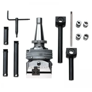 Fervi t021/100/50 testina centesimale per alesare iso50 avanzamento automatico 450 mm t021/100/50 - dettaglio 1