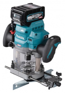 Makita rp001gm201 fresatrice verticale 12 mm brushless a batteria 40 v - dettaglio 1