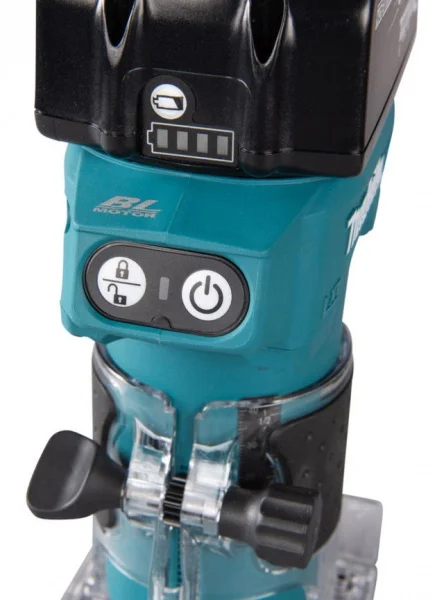 Makita drt52zj rifilatore fresatrice brushless 18 v senza batterie - dettaglio 6