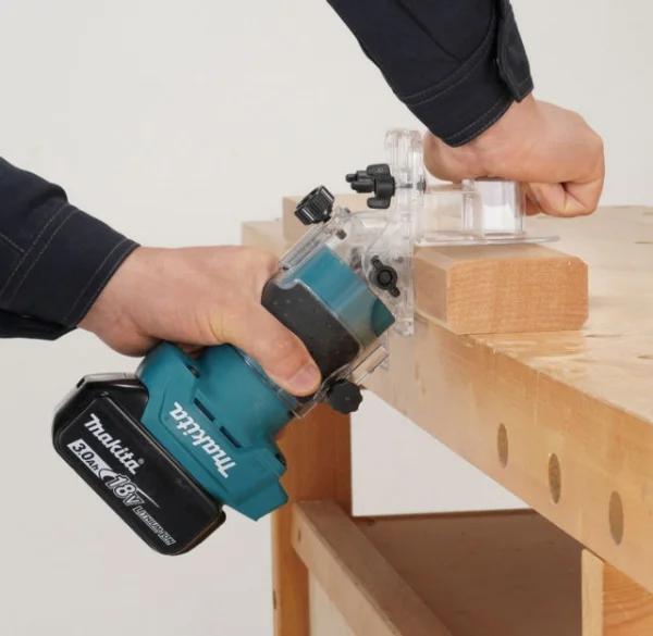 Makita drt52zj rifilatore fresatrice brushless 18 v senza batterie - dettaglio 8