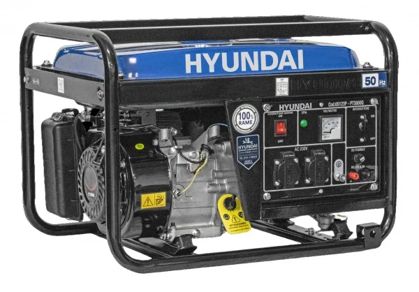 Hyundai 65123 PT3800-Q Generatore di corrente Monofase a benzina 2,7 Kw