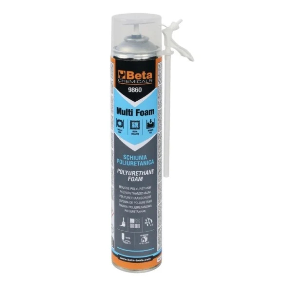 Beta 9860 (1) schiuma poliuretanica isolante manuale 750 ml 098600075 - dettaglio 1