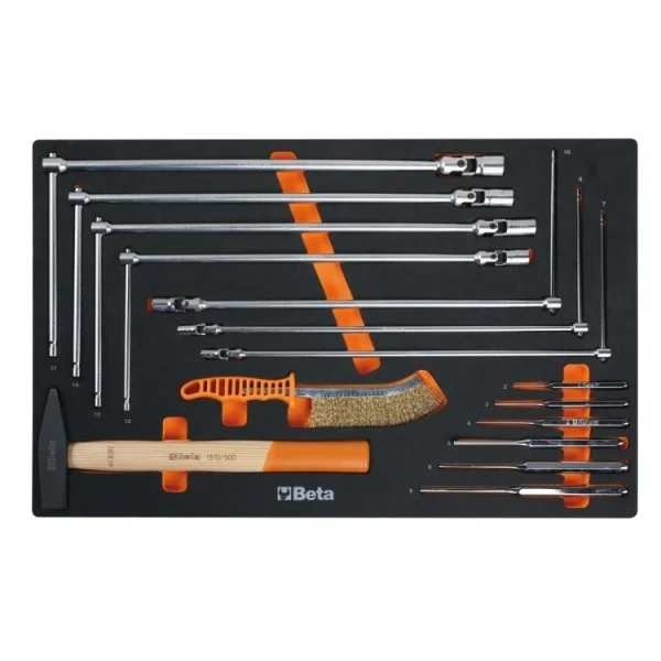 Beta 2400 rsc24/7-vas cassettiera mobile con assortimento di utensili 223 pz. 024004048 - dettaglio 4