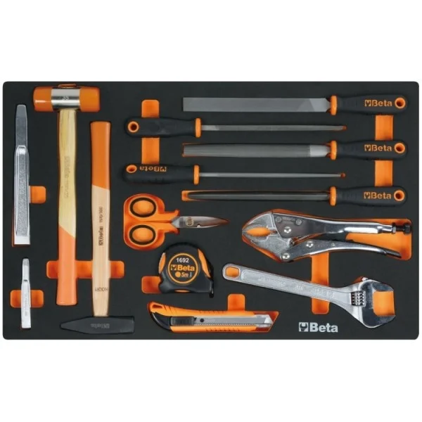 Beta 2400 rsc24/7-vis cassettiera mobile con assortimento di utensili 224 pz. 024004037 - dettaglio 4