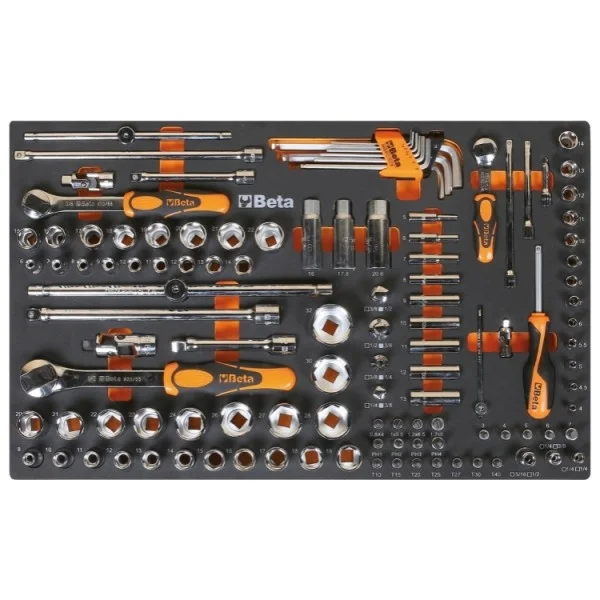 Beta 2400 rsc24/8-7m va cassettiera mobile 8 cassetti con assortimento 445 pz. 024004007 - dettaglio 6