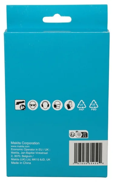 Makita  abrasivo con supporto a rete delta 100x150 mm 10 pz. - dettaglio 4