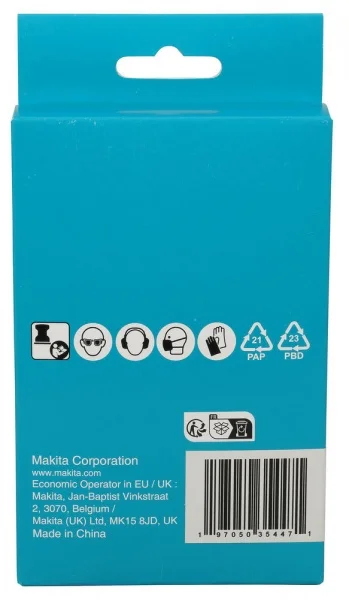 Makita  abrasivo con supporto a rete 80x130 mm 10 pz. - dettaglio 4