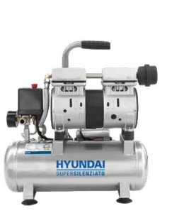 Hyundai 65712 compressore 750 w oil free supersilenziato 6 l - dettaglio 1