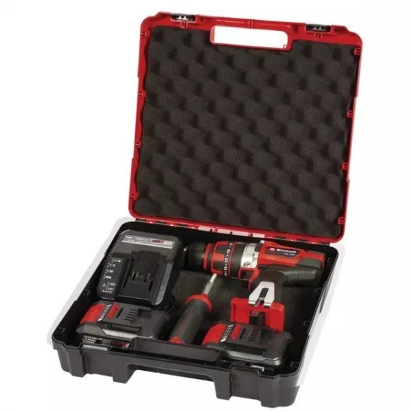 Einhell te-cd 18/48 li-i trapano a percussione 18 v con due batterie 4513935 - dettaglio 5