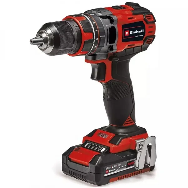 Einhell tp-cd 18/50 li-i bl trapano a percussione brushless 18 v con due batterie 4513940 - dettaglio 1
