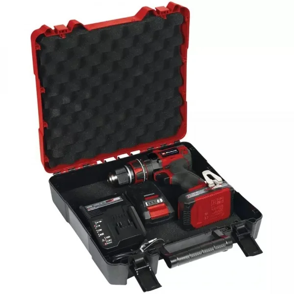 Einhell tp-cd 18/50 li-i bl trapano a percussione brushless 18 v con due batterie 4513940 - dettaglio 6