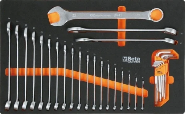 Beta bw 2400rsc24/6n-249ut cassettiera nera con assortimento 249 pz. 024006239 - dettaglio 3