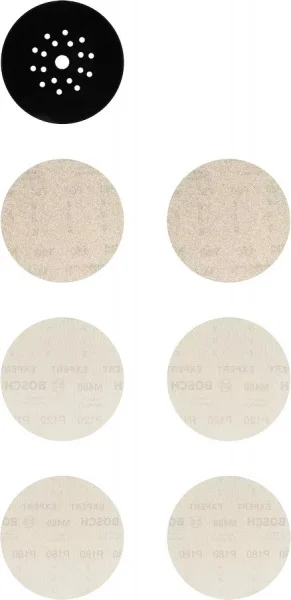 Bosch expert m480 set di abrasivi a rete 225 mm per levigatrici 7 pz. 2608901667 - dettaglio 1