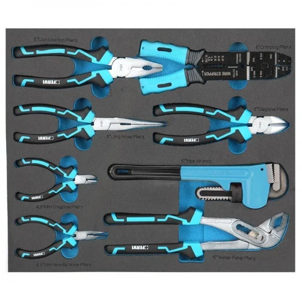 Fervi a007g/kit arredo officina modulare con utensili 290 pz. - dettaglio 6