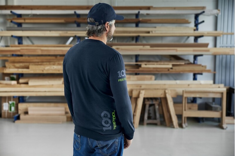 Festool LS-FT1 100 Y T-Shirt a maniche lunghe 100 anni - LS-FT1 100 Y