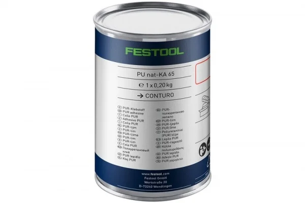 Festool PU NAT-KA 65/4 Colla color naturale in PU per bordatrice