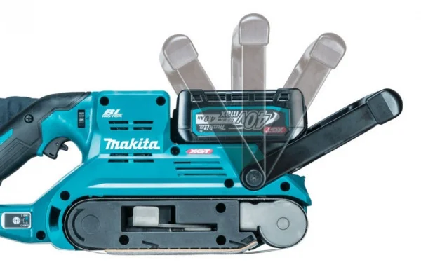 Makita bs001gz01 levigatrice a nastro 76x533 mm 40 v brushless senza batteria - dettaglio 5