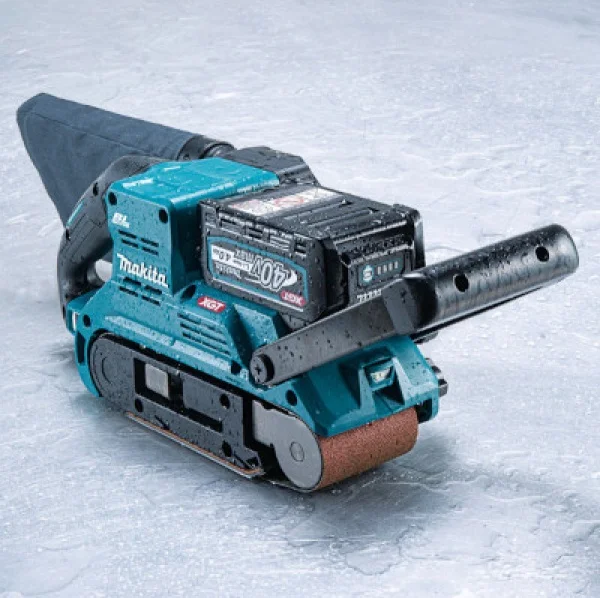Makita bs001gm201 levigatrice a nastro 76x533 mm brushless a batteria 40 v - dettaglio 10