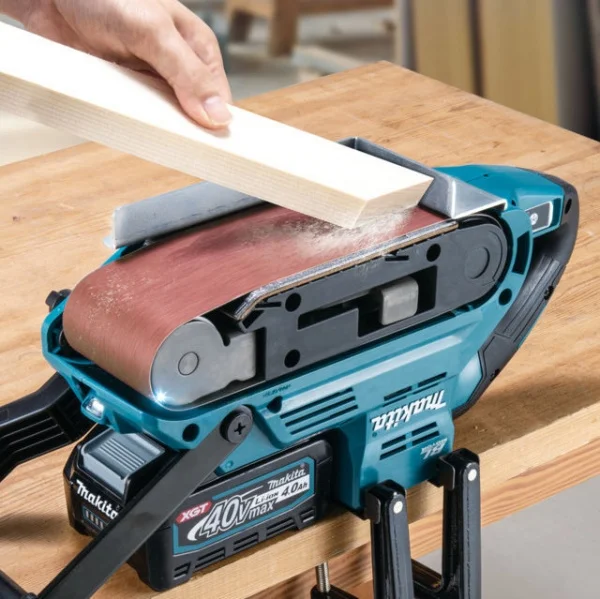Makita bs001gm201 levigatrice a nastro 76x533 mm brushless a batteria 40 v - dettaglio 8