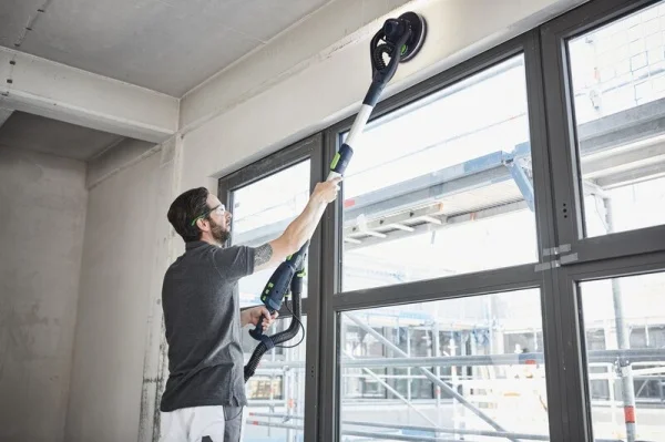 Festool LHS 2 225 EQI/CTL 36-Set Levigatrice a stelo con LED ed aspiratore Planex - 578424