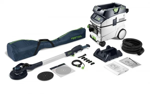 Festool LHS 2-M 225 EQ/CTL 36-Set Kit levigatrice a stelo con aspiratore Planex
