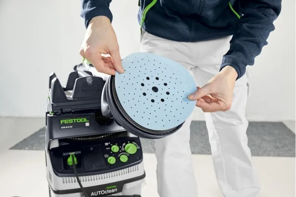 Festool LHS 2-M 225 EQ/CTM 36-Set Kit levigatrice a stelo con aspiratore Planex - 578453